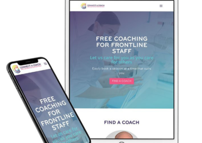 Connect A Coach Mobile Styling