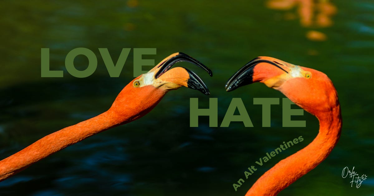 Love Hate Substack Featured Image